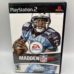 Madden NFL 08 (PlayStation 2) Complete